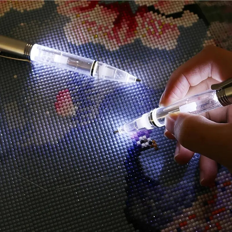 Embroidery Embellishments - Długopis LED do malowania diamentami, 1