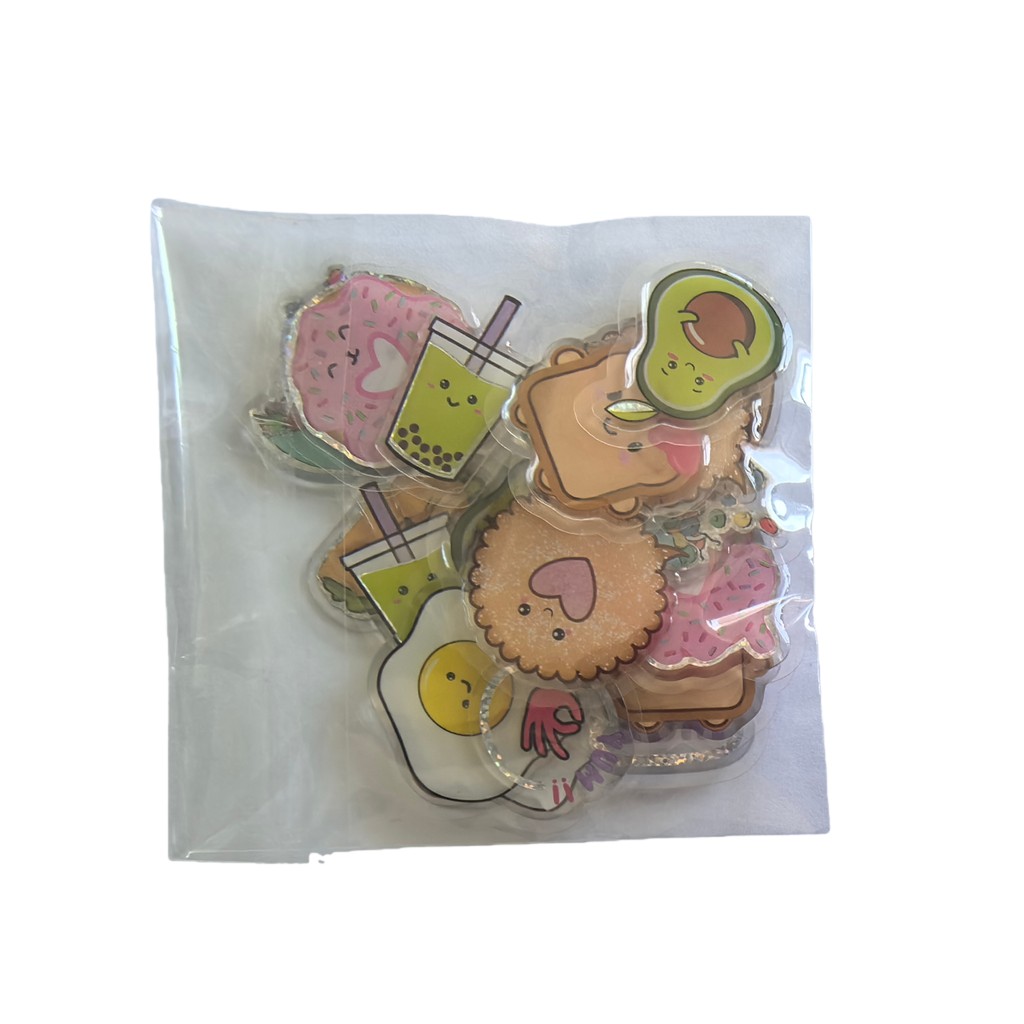 Craft Embellishment World - 45 szt. Uroczych naklejek epoksydowych -
