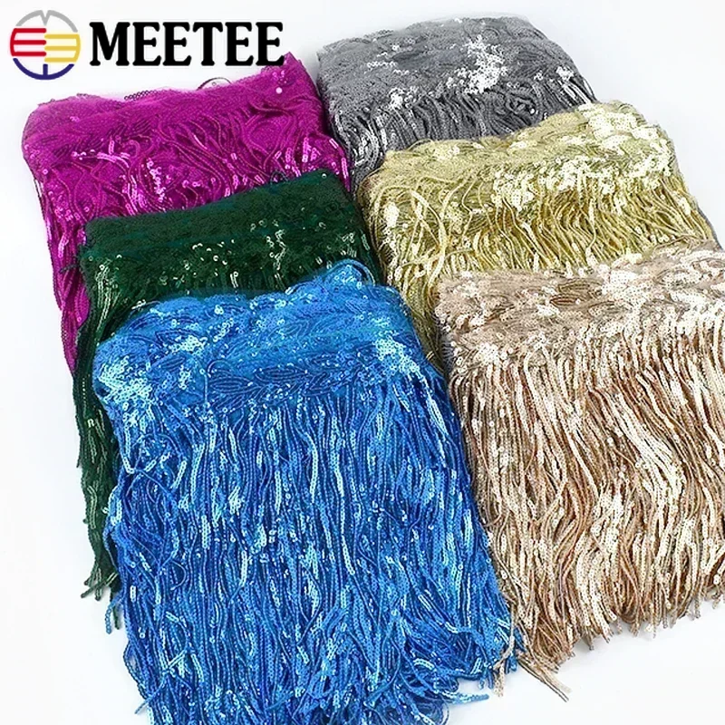3/5 Jardów 20cm Cekinowa Taśma – Fringe Ribbon Sewing recenzja i cena
