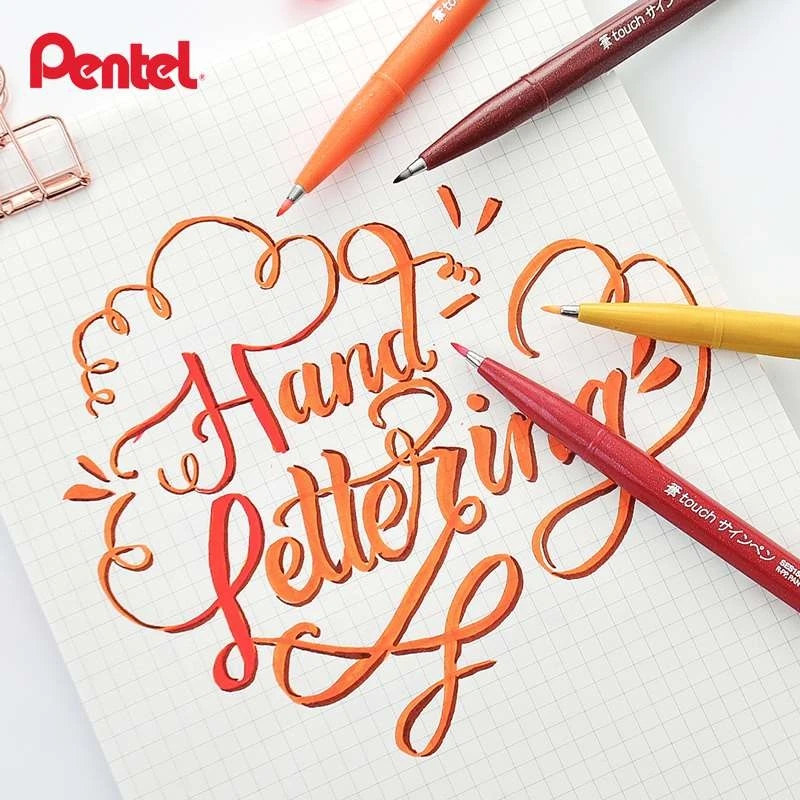 Japan Pentel Touch Brush Sign  – Pentel Pen Sign Pen recenzja i cena