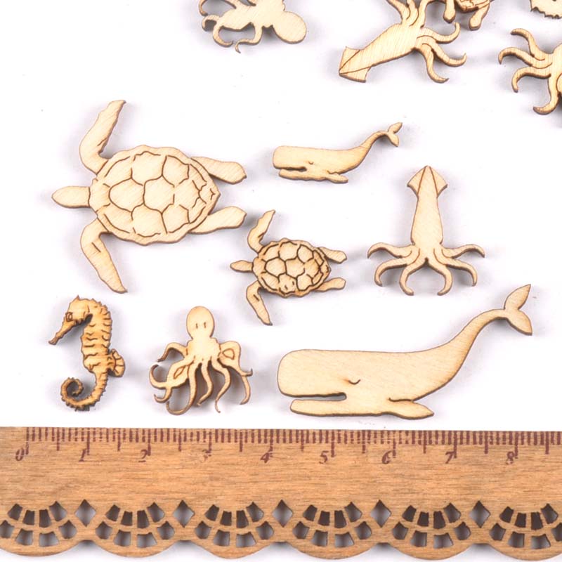 20 sztuk 25-40mm żółw morski/k – Craft Embellishments recenzja i cena