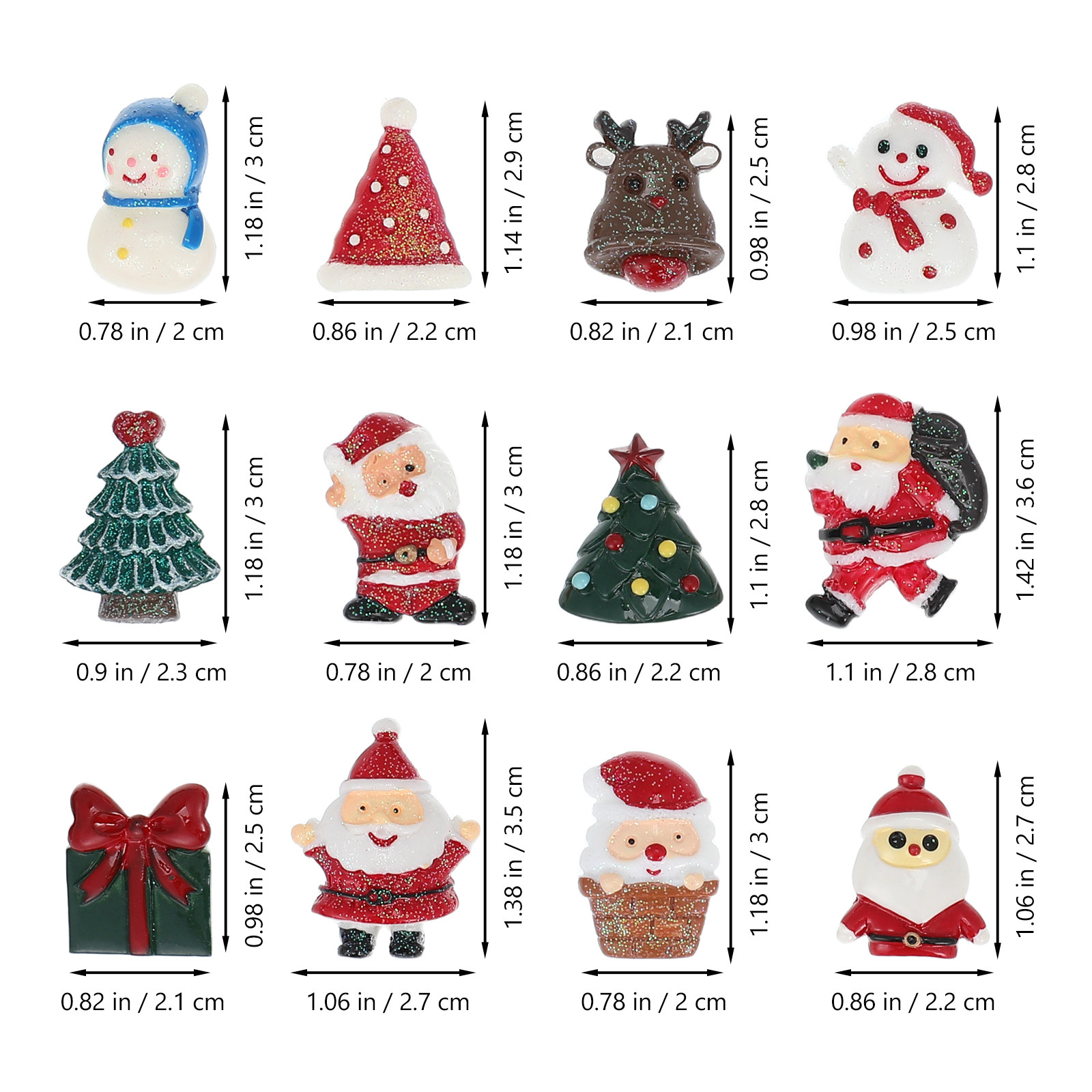50 szt. Ozdób Świątecznych, Mi – Craft Embellishments recenzja i cena