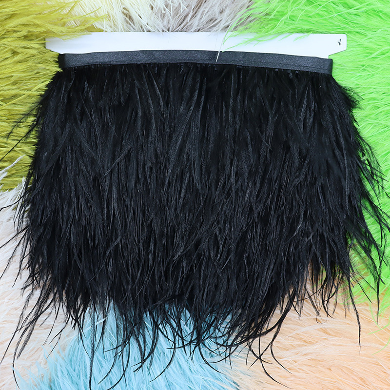 1M 8-10cm Czarne strusie pióra – Feather Trim Marabou recenzja i cena