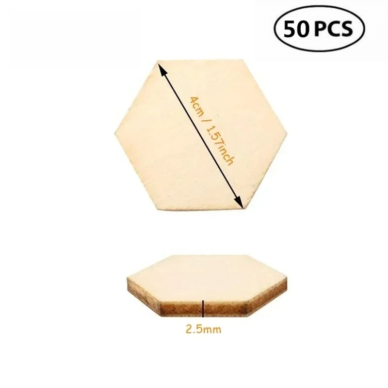 50 SZTUK 4CM Niedokończone Dre – Craft Embellishments recenzja i cena