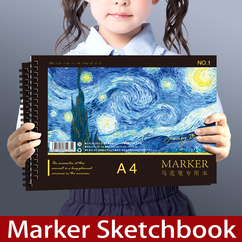 60 kartek A4, szkicownik na sp – Copic Marker Sketch recenzja i cena