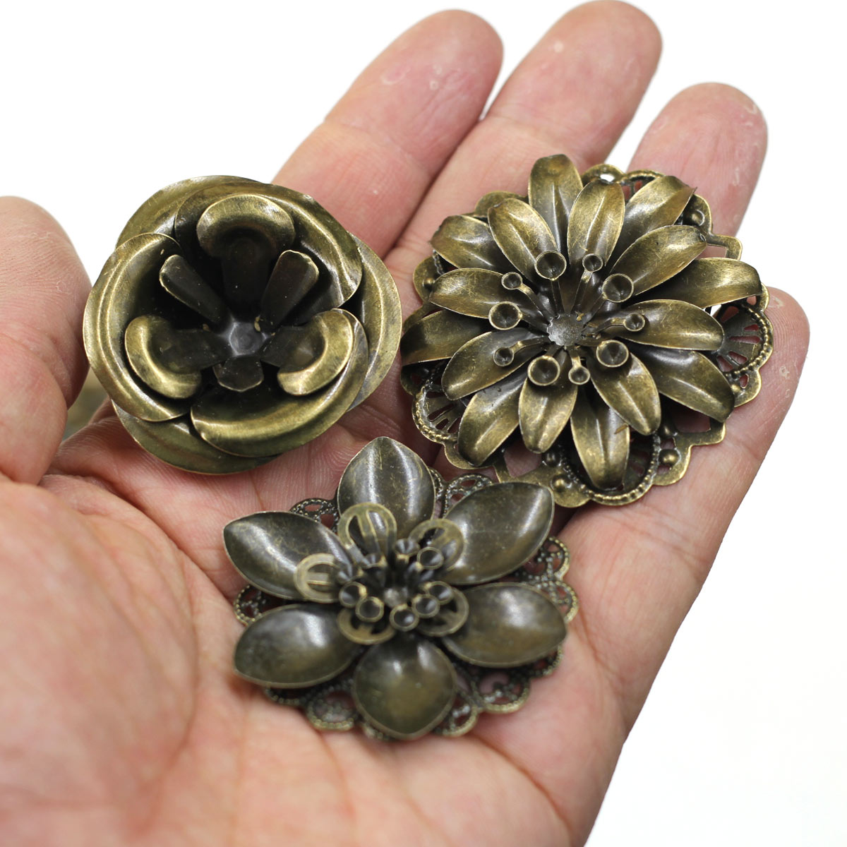 6 szt. Ozdoby połączenie kwiat – Craft Embellishments recenzja i cena