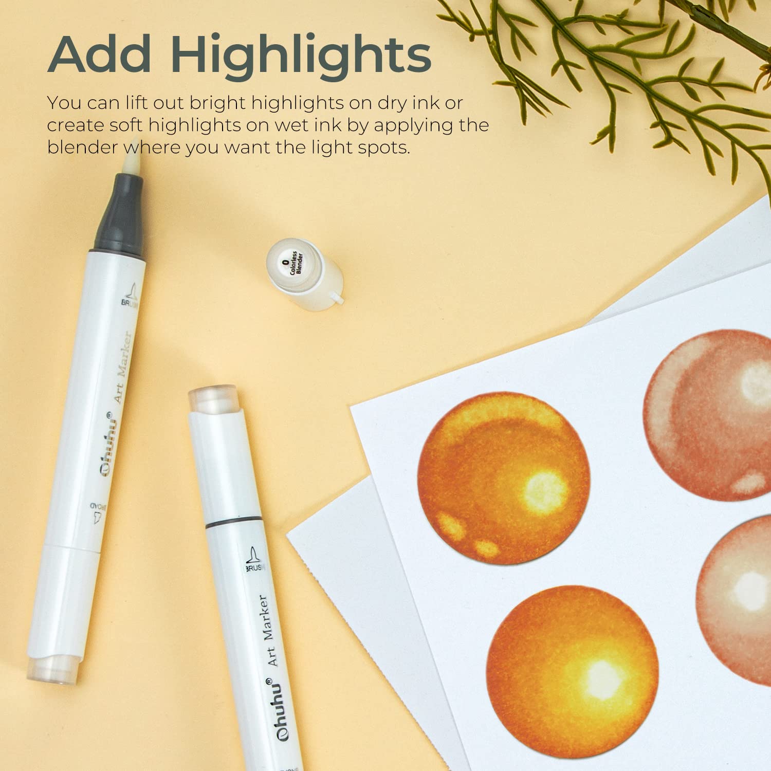 Bezbarwny marker blendera Ohuh – Copic Marker Sketch recenzja i cena