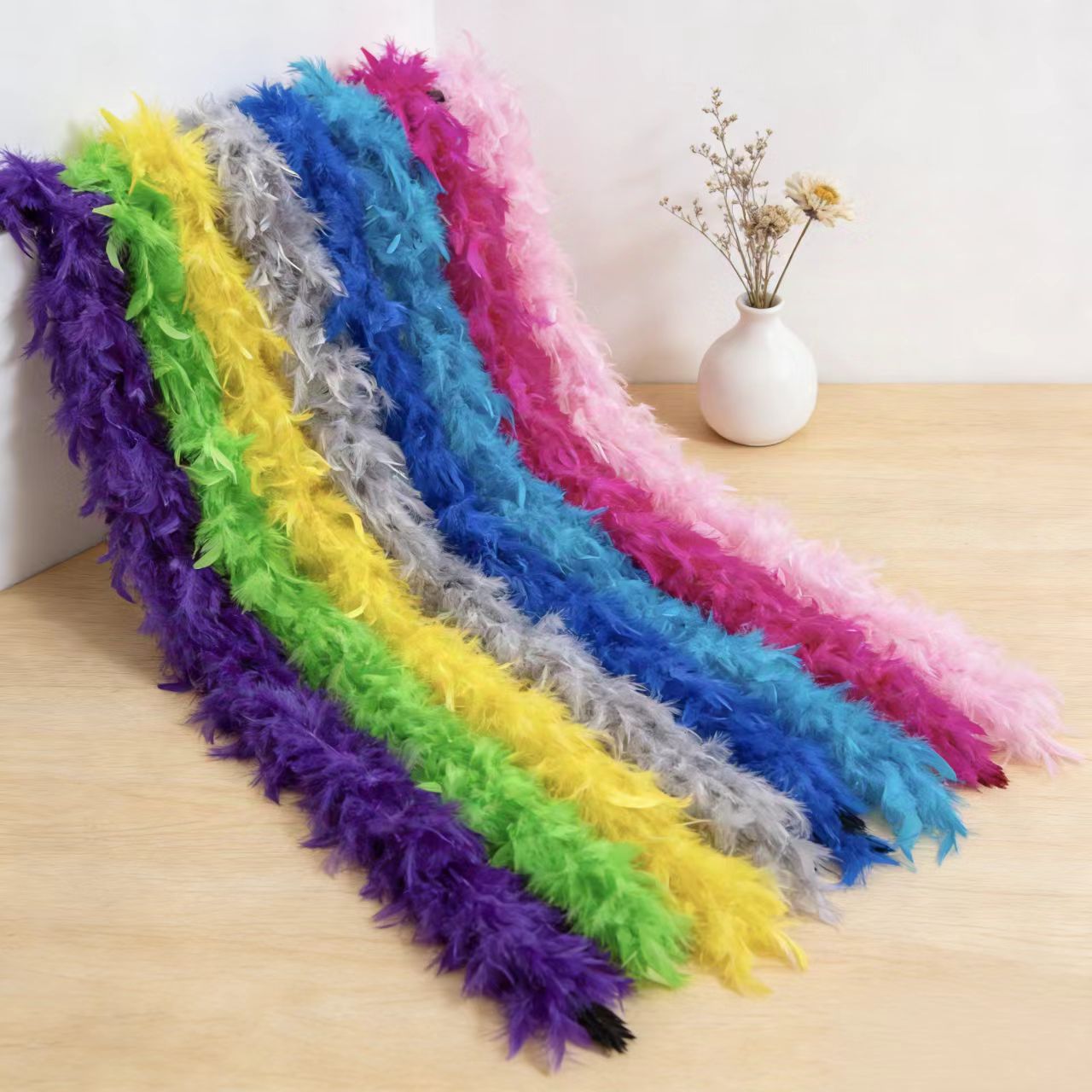 2M Boa z piór marabu z indyka  – Feather Trim Marabou recenzja i cena